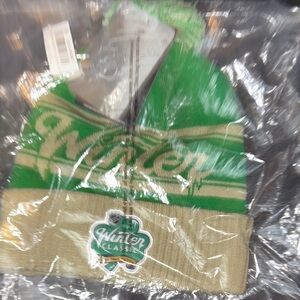 Fanatics NHL Green and Tan Winter Classic Beanie